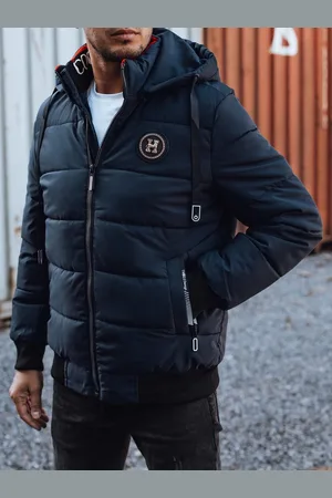 D-Street Trendy zimní bunda s kapucí v granátovém provedení