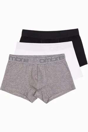 Ombre Clothing Mix stylových boxerek V2 UNBO-0105 (3 ks)