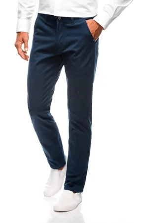 INNY Poutavé tmavě modré chinos kalhoty P1473