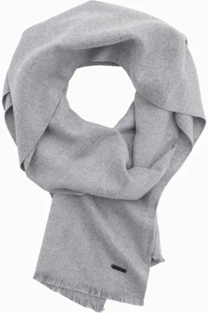 Ombre Clothing Atraktivní pánská šedá šála V3 ACSF-0116