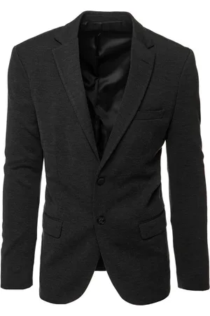 D-Street Trendy černé moderní pánské sako