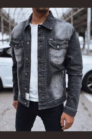 D-Street Originální černá riflová bunda