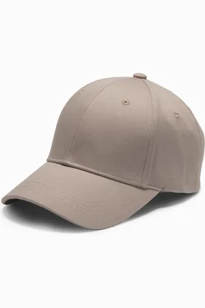 Ombre Clothing Jednobarevná popelavá kšiltovka V7 ACCS-0105