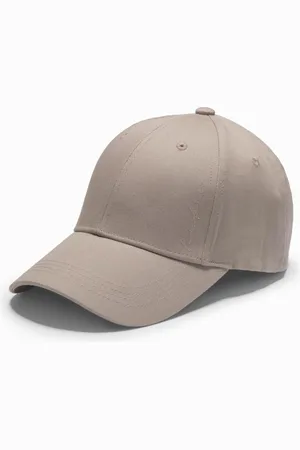 Ombre Clothing Pánská basic popelavá kšiltovka s výšivkou V3 ACCS-0102
