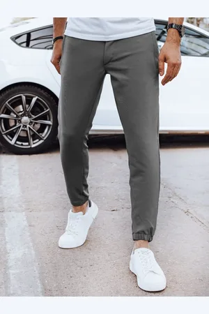 D-Street Elegantní šedé kalhoty