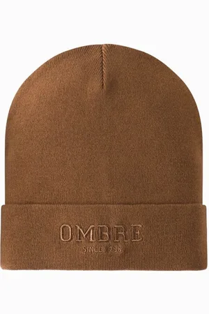 Ombre Clothing Pánská čepice v hnědé barvě v4 om-acwh-0120