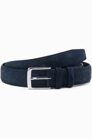 Ombre Clothing Pánský opasek v modré barvě A593