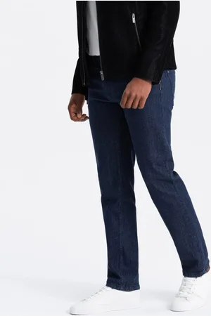Ombre Clothing Módní indigo pánské džíny V1 PADP-0152