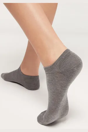 Calzedonia Neviditelné unisex bavlněné ponožky Člověk