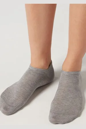 Calzedonia Neviditelné unisex bavlněné ponožky Člověk
