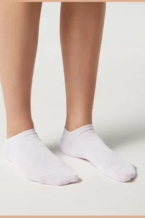 Calzedonia Neviditelné unisex bavlněné ponožky Člověk