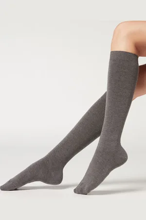 Calzedonia Dlouhé Ponožky s Kašmírem Žena