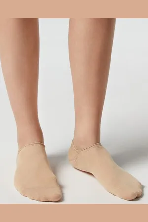 Calzedonia Neviditelné unisex bavlněné ponožky Člověk