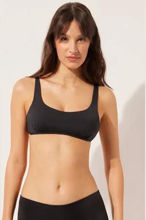 Calzedonia Podprsenkový top s lehkou vycpávkou k plavkám Indonesia Žena