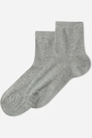 Calzedonia Dětské Krátké Lehké Bavlněné Ponožky Unisex