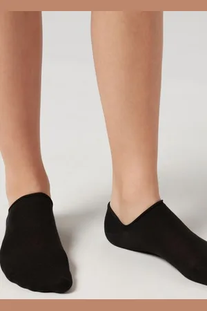 Calzedonia Neviditelné unisex bavlněné ponožky Člověk