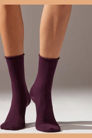 Calzedonia Krátké Ponožky s Kašmírem Žena