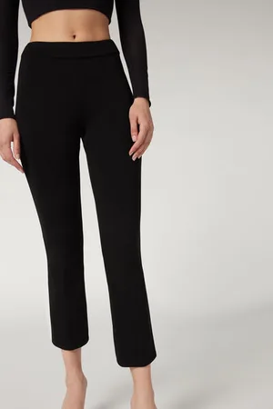 Calzedonia Tříčtvteční zvonové legíny Žena
