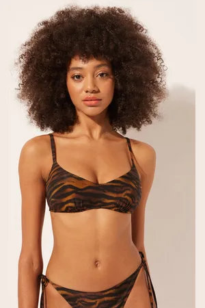 Calzedonia Plavkový top s mírnou výztuží k plavkám Mombasa Žena