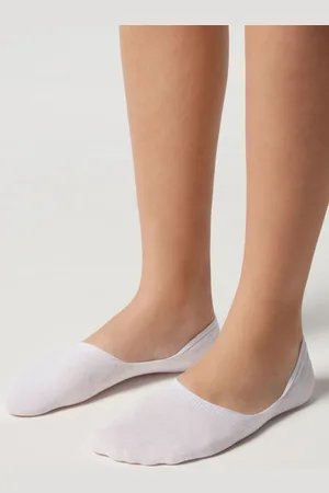 Calzedonia Neviditelné Bavlněné Unisexové Ponožky Žena