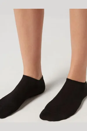 Calzedonia Neviditelné unisex bavlněné ponožky Člověk