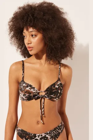 Calzedonia Tílkový top k plavkám Elegant Animalier Žena