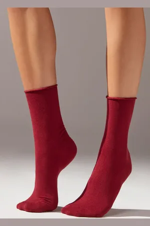 Calzedonia Krátké Ponožky s Kašmírem Žena