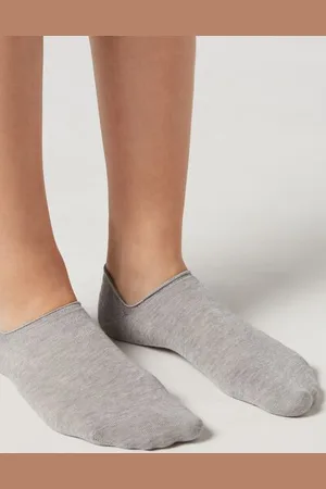 Calzedonia Neviditelné unisex bavlněné ponožky Člověk