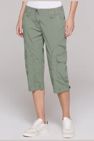 Soccx Basic kraťasy s kapsami na nohavicich - faded olive