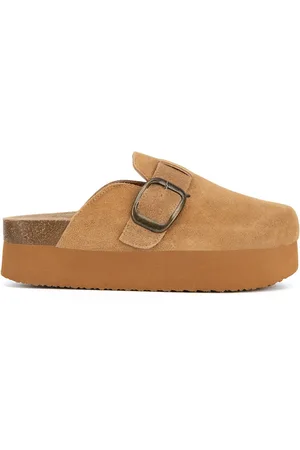 Badura Pantofle TS6207-01 Přírodní kůže (useň) - Semiš