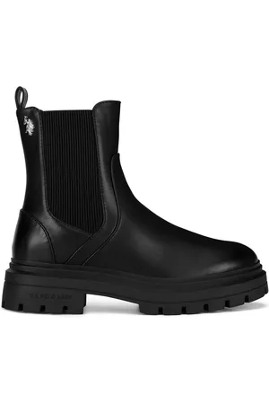 U.S. Polo Assn. Kotníkové boty ALICJA003W/DYT1 Látkový materiál,Syntetický materiál