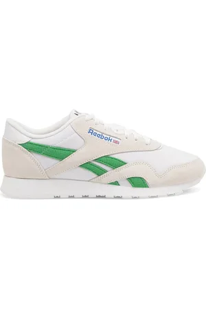 Reebok Tenisky CL NYLON IF3021-M Přírodní kůže (useň) - Semiš,Látka/-Látka