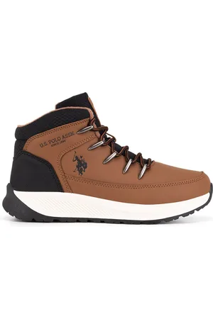 U.S. Polo Assn. Šněrovací boty LUKAS001K/DYT1 Látkový materiál,Syntetický materiál
