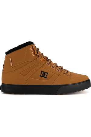 Dcshoes Tenisky PURE HIGH-TOP WC WNT ADYS400047-WEA Syntetický materiál,Přírodní kůže (useň) - Semiš