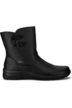 Rieker Kotníkové boty Z7172-00 Přírodní kůže (useň) - Lícová