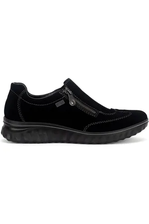 Rieker Polobotky 59071-00 Přírodní kůže (useň) - Semiš