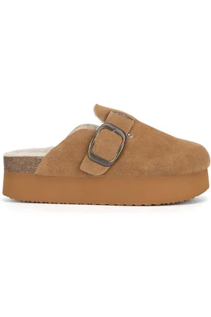 Badura Pantofle TS6207-02 Přírodní kůže (useň) - Semiš