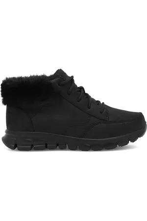 Skechers Šněrovací boty 167258 BBK Látka/-Látka