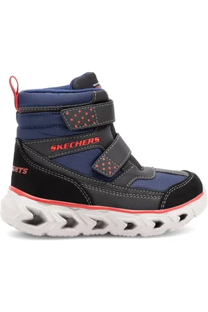 Skechers Šněrovací boty 405052N NVBK Materiál/-Syntetický,Látka/-Látka
