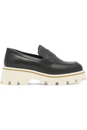 Badura Polobotky GISELLE-24SS202 Přírodní kůže (useň) - Lícová