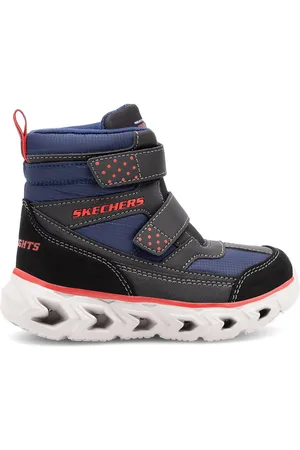 Skechers Šněrovací boty 405052N NVBK Materiál/-Syntetický,Látka/-Látka