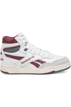 Reebok Sportovní obuv BB 4000 II MID 100033844 W Přírodní kůže (useň)/-Se syntetickým materiálem,Materiál/-Velice kvalitní materiál