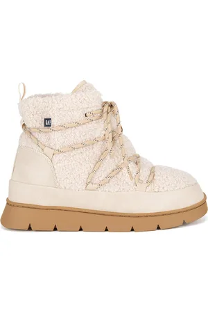 GAP Kotníkové boty RICHMOND WINTER HIGH W GP509052CW-SA00 Látkový materiál,Syntetický materiál