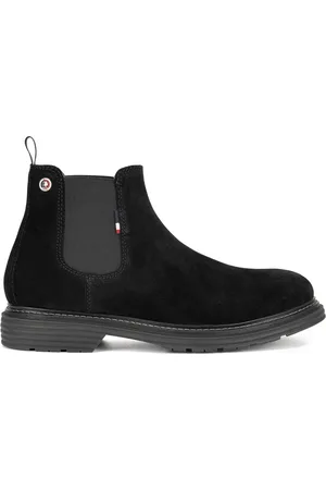 U.S. Polo Assn. Kotníkové boty LORENZ001M/DSE1 Látkový materiál,Přírodní kůže (useň) - Semiš