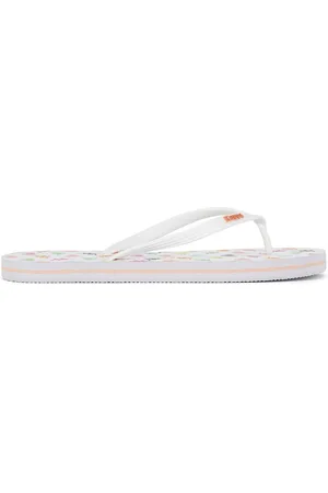 Kappa Pantofle 351C22W White - Pink Coral - Pink Fuchsia Syntetický materiál