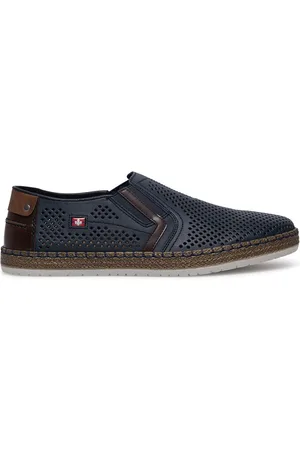 Rieker Espadrilky B5297-14 Materiál/-Syntetický,Přírodní kůže (useň) - Lícová