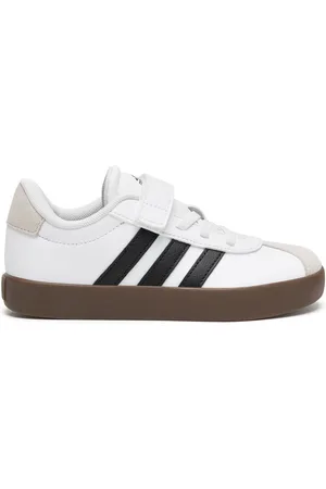 adidas Sportovní VL COURT 3.0 EL C ID9155 Syntetický materiál,Přírodní kůže (useň) - Semiš