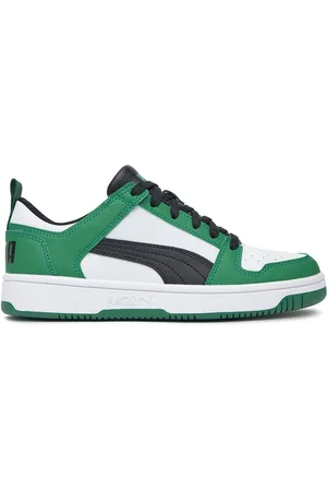 PUMA Sportovní REBOUND LAYUP LO SL JR 37049024 Imitace kůže/-Ekologická kůže