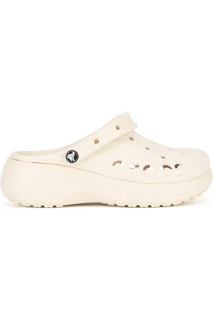 Crocs Pantofle BAYA PLATFORM CLOG 208186-11S Syntetický materiál
