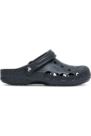 Crocs Pantofle BAYA GLITTER CLOG 205925-001 Syntetický materiál